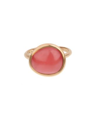 Fred Perry 18K 7.00 ct. tw. Rhodochrosite Cocktail Ring (Authentic Pre-Loved)
