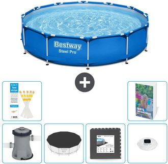 Bestway Piscina Bestway Steel Pro Redonda - 366x76 Cm - 7-piezas S312