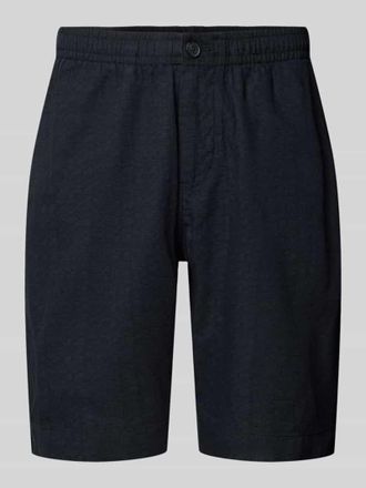 Marc O'Polo Relaxed Fit Bermudas aus reiner Baumwolle in Black, Gr&ouml;&szlig;e 30