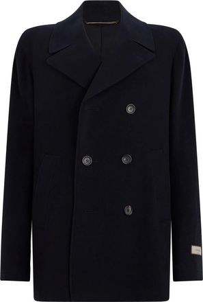 Canali Uomo, Cappotti, Blu, M, new
