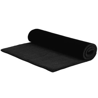 Berkfield Home Door Mat Black 100x300 cm Tufted Coir