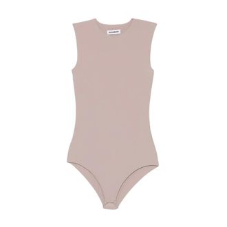 Jil Sander Body sin mangas - Tops - Mujer - Beige - XS
