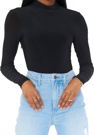 Show me your Mumu Look Back Bodysuit In Black
