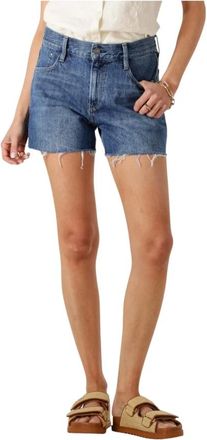 G-Star Dames, Korte broeken, Blauw, Maat: W26 Denim
