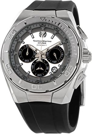 Technomarine Cruise Chronograph Quartz Silver Dial Mens Watch TM-115345