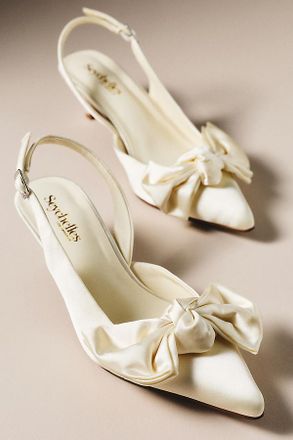 Seychelles Always and Forever Slingback Kitten Heels
