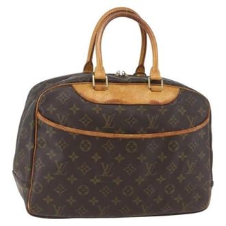 Louis Vuitton Pre-owned Handbags, female, Brown, Size: ONE SIZE Pre-owned Canvas Handbag