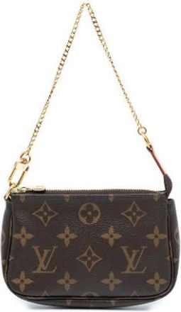Louis Vuitton Pre-owned Mini Bags, female, Brown, Size: ONE SIZE Pre-owned Mini Pochette Accessoires