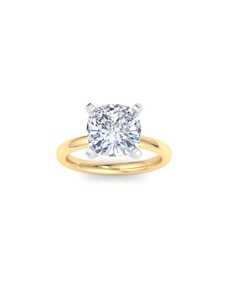 SuperJeweler Superjeweler 14K 4.00 Ct. Tw. Lab-Grown Diamond Ring