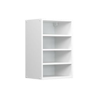 Vicco Mueble Alto Universal R-line, Blanco, 40 Cm Con Estantes Abiertos, Vicco
