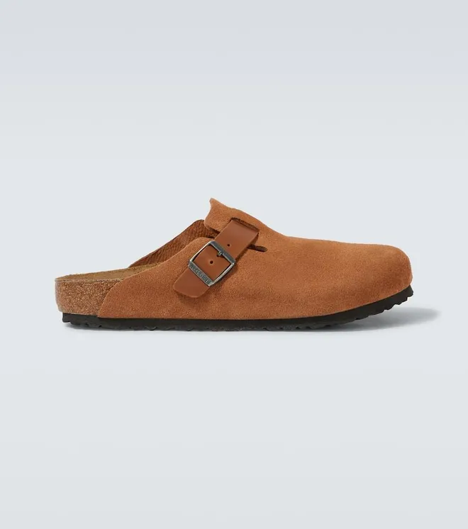 Boston suede clogs