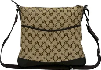 Gucci Pre-owned Gucci GG Canvas Crossbody Unisex BF2O77EX4X13OUY1