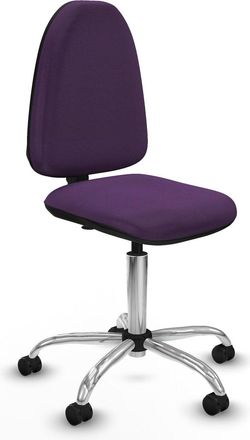 Piqueras y Crespo Silla De Oficina Piqueras Y Crespo Ajustable Violeta Metal Tela