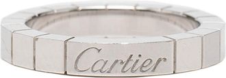 Cartier Lanieres White Gold White Gold (18K) Band Ring (Pre-Owned)