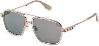 Police SPLQ91E MERCURY 1 8FFG Mens Sunglasses Gold Size 58