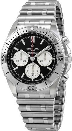 Breitling Chronomat B01 42 Chronograph Automatic Black Dial Mens Watch AB0134101B1A1