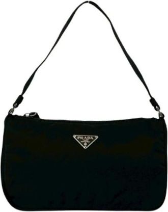 Prada Pre-owned Shoulder Bags, female, Black, Size: ONE SIZE Pre-owned Vintage Shoulder Bag