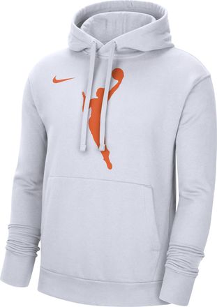 Nike WNBA Nike Mens Fleece Pullover Hoodie in White | DR9596-100