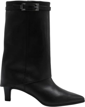 Nero Giardini Salem Heeled Boot - Dames - Laarzen met Hak - Zwart - 36 EU - Schoenen