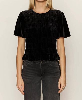 Sanctuary We Belong Together Velvet Top In Black