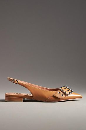Bibi Lou Moto Slingback Flats