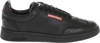 Dsquared2 Black Textured Boxer Sneakers