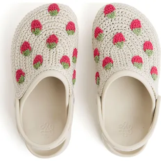 The Sak Bolo Eva Clog in Natural Strawberries at Nordstrom, Size 11