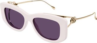 Gucci Violet Cat Eye Ladies Sunglasses GG1566S 003 55