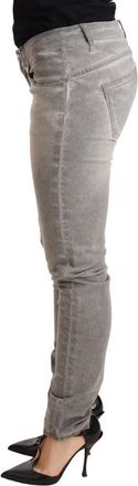 Acht Washed Cotton Slim Fit blue Women Trouser Womens Jeans