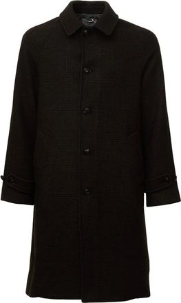 Circolo 1901 Cappotto Car Coat Monopetto di Media Lunghezza - - Coats - Uomo - Marrone - S