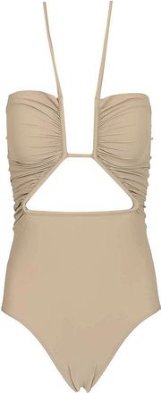 Rick Owens Prong One-Piece Swimsuit With Cut-Out