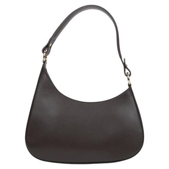 Estro & Luminara Shoulder Bags, female, Brown, Size: ONE SIZE Compact Shoulder Bag