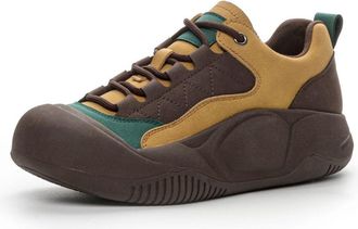 Generic Qynthra Womens Walking Shoes Gym Shoes Breathable Running Shoes Mesh Lining with High Traction Sole Hiking Boots for Stability & Grip,Brown,6.5 UK