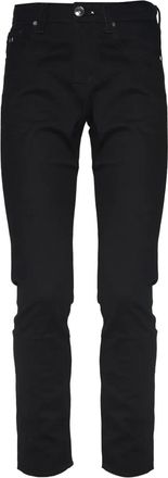 Sartoria Tramarossa Straight jeans met rits - Zwart