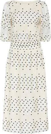 Bruuns Bazaar Midi Kleedjes - Dames - Casual kleedjes - Wit - 2XL - Kleedjes