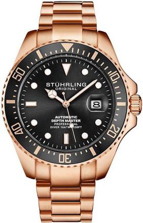 St&uuml;hrling Aquadiver Black Dial Mens Watch M15721