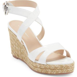 Stuart Weitzman Zuzu Espadrille Wedge Sandal in White. at Nordstrom Rack, Size 10.5