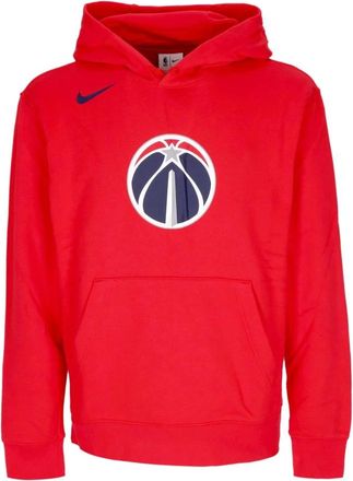 Nike NBA Club Hoodie - Heren - Sportshirts - Rood - XL - Katoen - Fitness