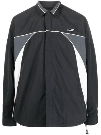 AMBUSH nylon polo shirt - Black