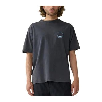 New Amsterdam Surf Association Eclipse Tee - Heren - Tops - Grijs - Maat: M Katoen