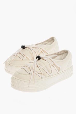 Palm Angels Padded Low-Top SNOW Sneakers With Platform Sole size 40