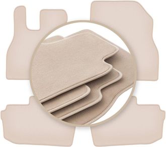 OEM Alfombrillas Premium Beige Para: Nissan Leaf Ii Hatchback 2017