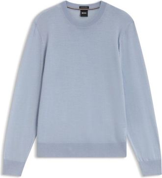 BOSS Merino wool sweater in a regular fit
