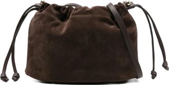 Strathberry Suede Clutch