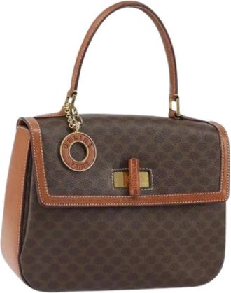 Celine Pre-owned Handbags, female, Brown, Size: ONE SIZE Pre-owned Vintage Plastic Handbag