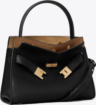 Tory Burch Womens Petite Lee Radziwill Double Bag, One Size