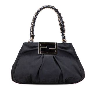 Fendi Baguette Handtas met Signature Logo