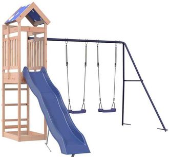vidaXL Parque Infantil De Exterior Madera Maciza Douglas3156935 Vidaxl