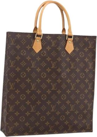 Louis Vuitton Pre-owned Tote Bags, female, Brown, Size: ONE SIZE Pre-owned Sac Plat Tote
