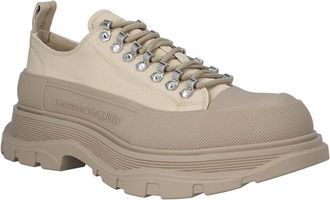 Alexander McQueen Alexander Mcqueen Mens Canvas Tread Sneaker, Never Worn (Authentic Pre-Loved)